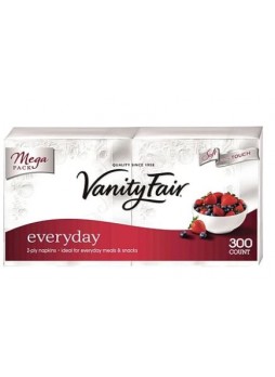 Vanity Fair® Everyday Napkins, 2400/Ct